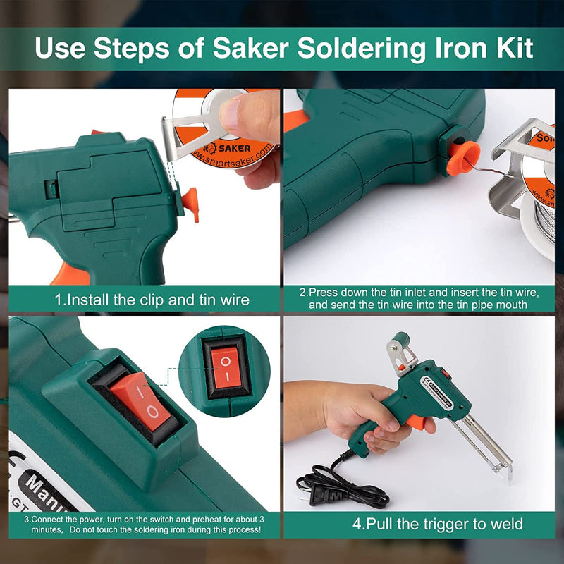 Saker Soldering Iron Kit