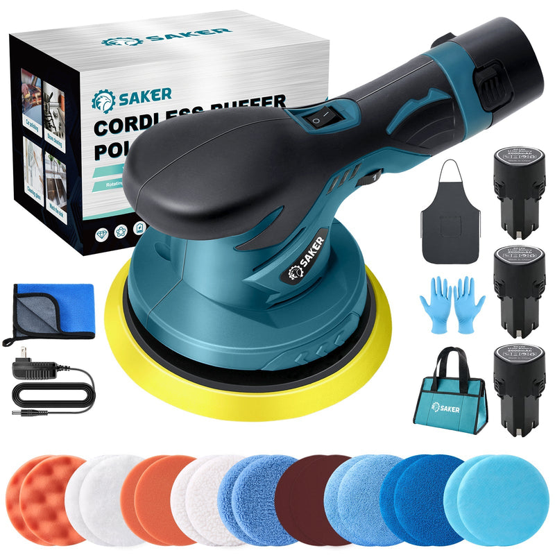 Saker Cordless Car Buffer Polisher