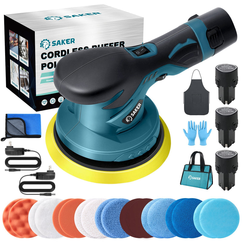 Saker Cordless Car Buffer Polisher