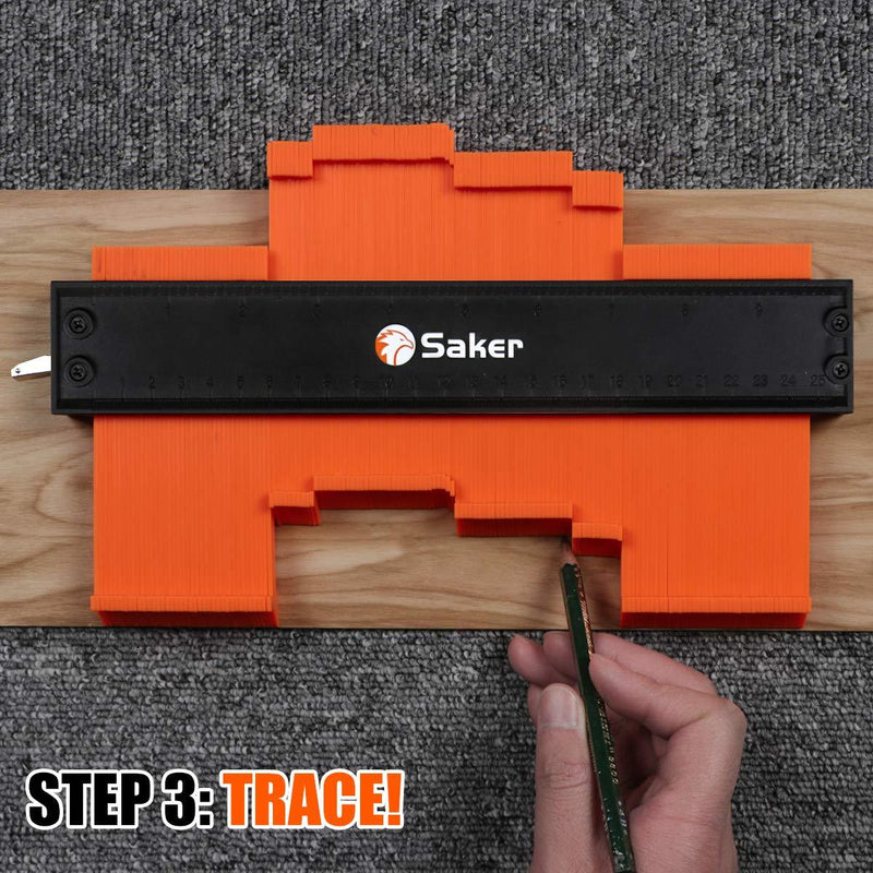 Saker® Contour Duplication Gauge With Lock