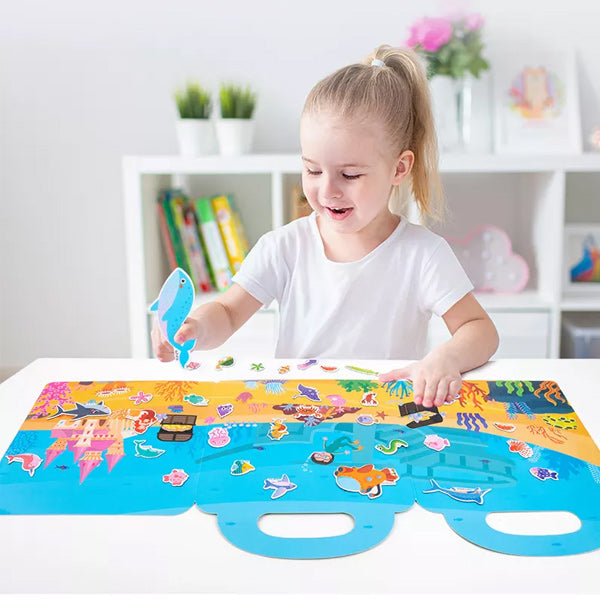 Sank Portable Jelly Quiet Book